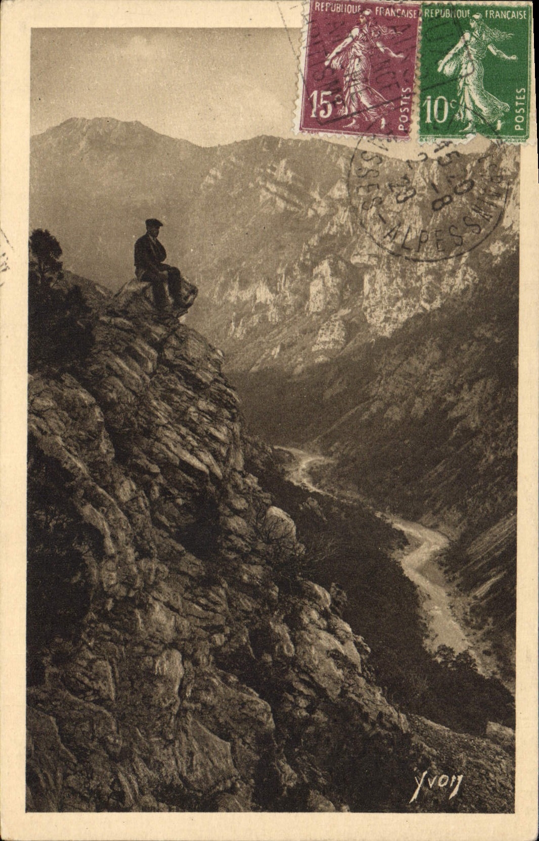 Les Gorges du Verdon à St-Morin — Édition d'Art YVON — n°3