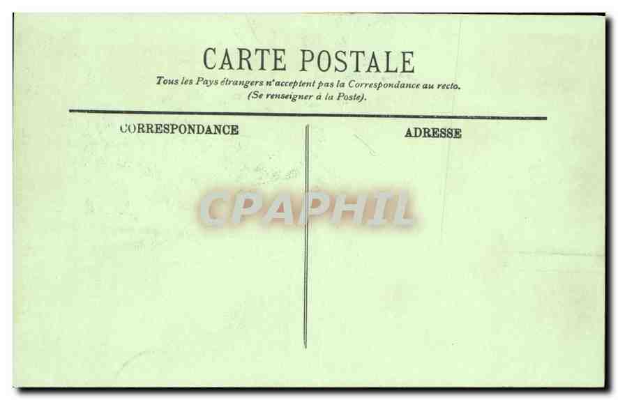 CPA Paris La Sainte Chapelle  — Verso