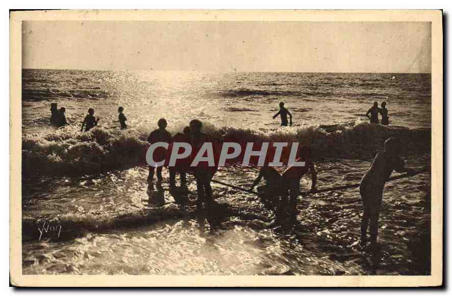 Baigneurs en mer — Deauville (Calvados) — Éditions d'Art YVON, Paris