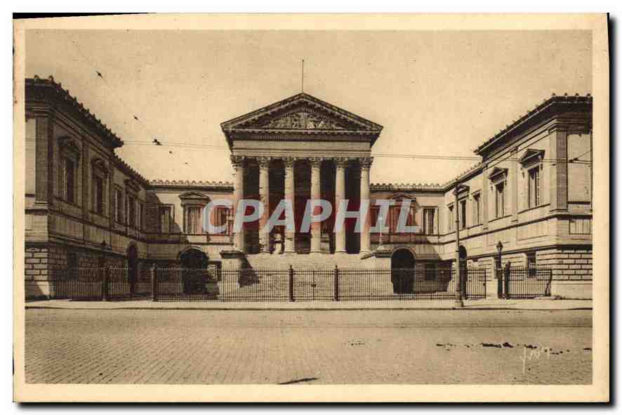 CPA La Douce France Montpellier Herault Le Palais de Justice 