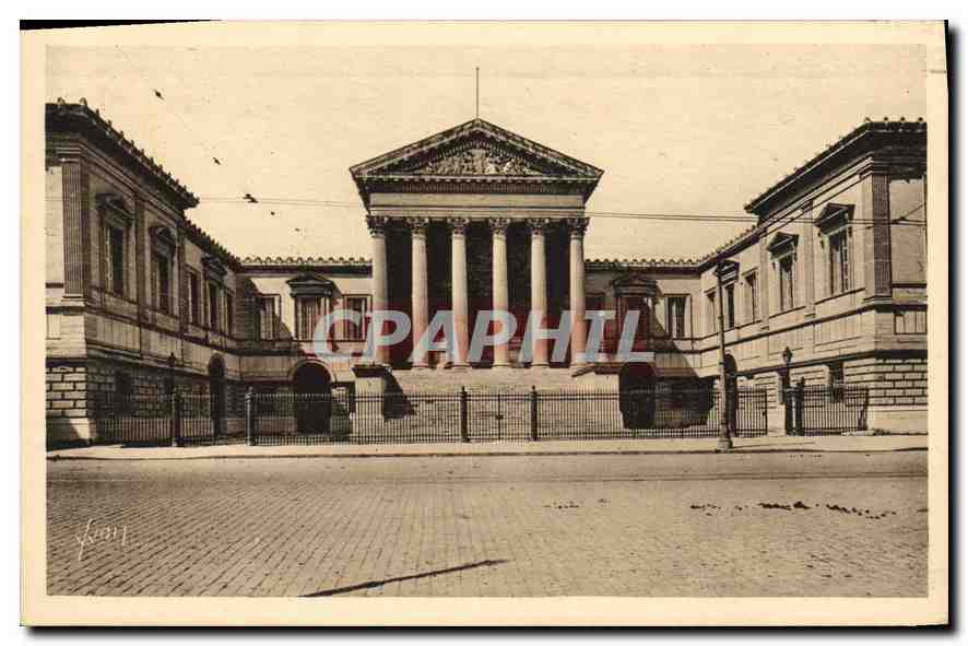 Das Palais de Justice — Montpellier (Hérault) — Éditions d'Art YVOIRE, Paris