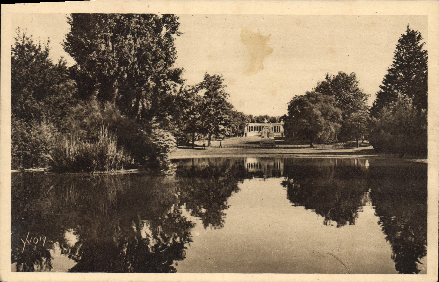 CPA Montpellier Herault Le Parc de l'Esplanade 