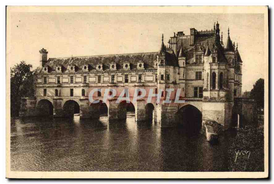 CPA Chateaux de la Loire Chateau de Chenonce aux Indre et Loire Facade Nord Est 