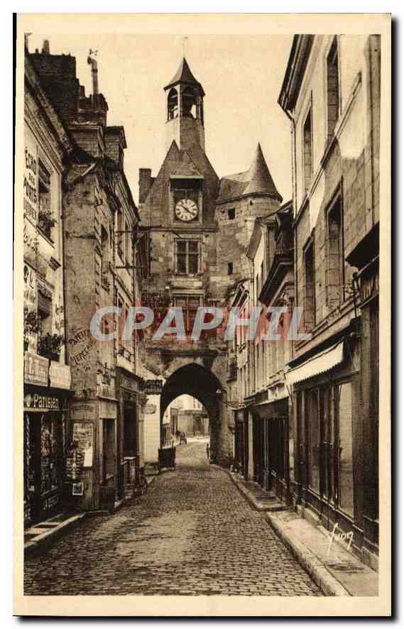 CPA Amboise Indre et Loire Tour de l'horloge 