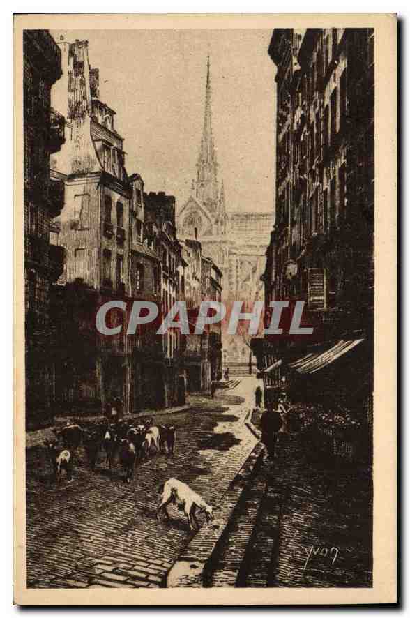 CPA Paris Rue du Haut Pave Chevres