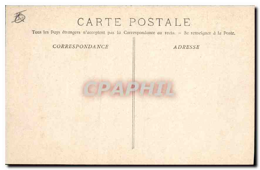 Aix-en-Provence — Interior of the Monument Sec (n° 1) — Photo G. H. P. (or G. H. P. G. H.) — Back
