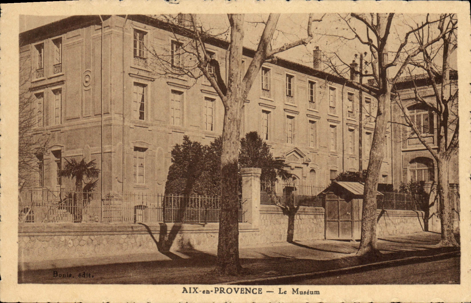 AIX-en-PROVENCE — Le Muséum — Bonis, publ.
