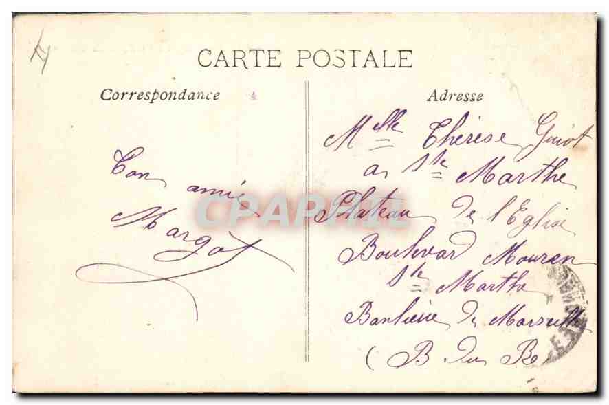 Aix-en-Provence — Das Museum — L.E. Bouix, Verlag — Rückseite