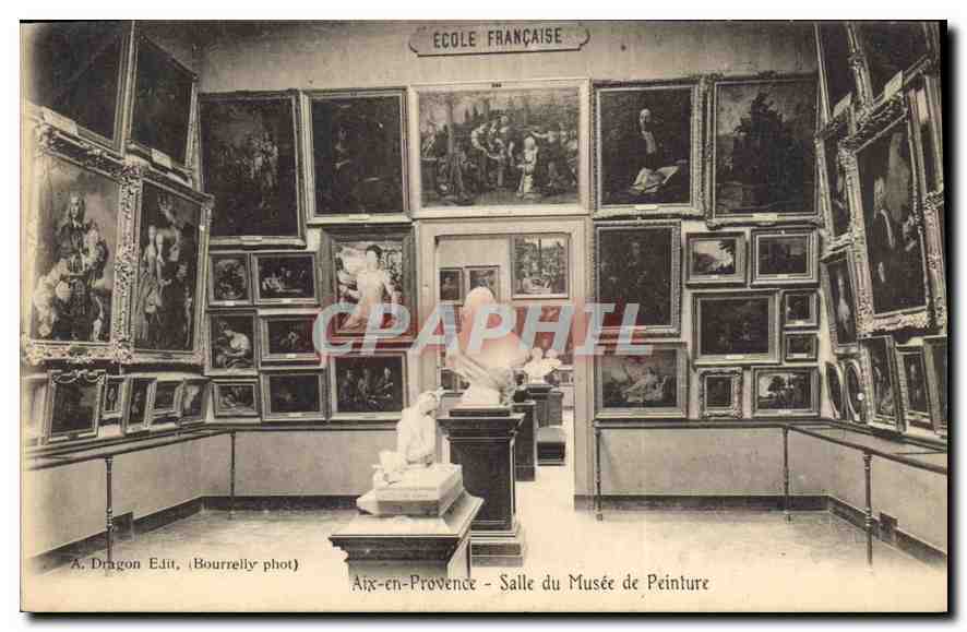 Aix-en-Provence — Room of the Painting Museum — French School — A. Dragon Edit, (Bourrelly phot)