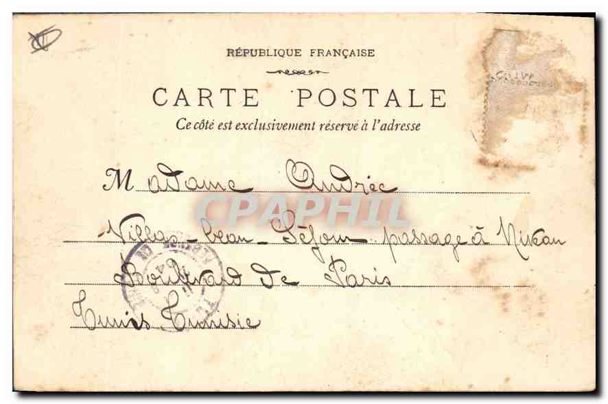 Aix-en-Provence — Allgemeiner Blick auf den Sec Térapeau — Verlag Le J. Aussaud, n°46 — Rückseite
