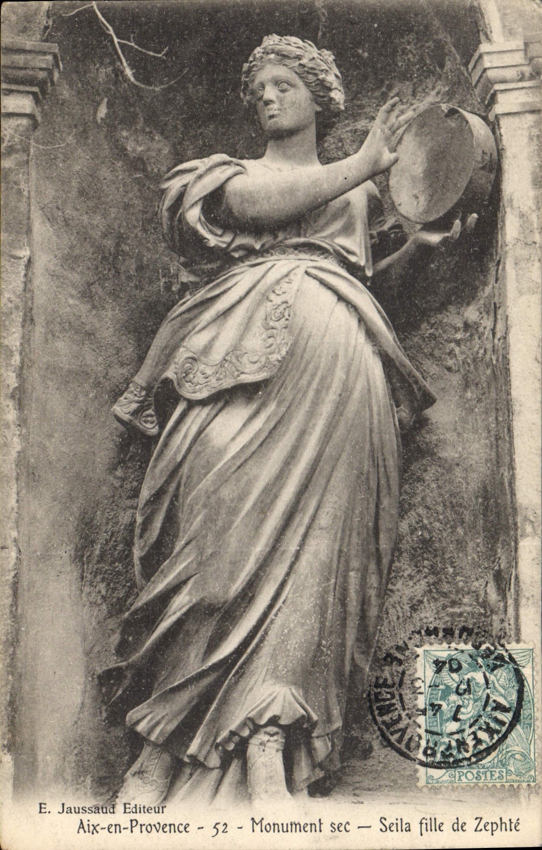 Seïla daughter of Zéphthé — Dry Monument — E. Jaussaud Publisher - 52
