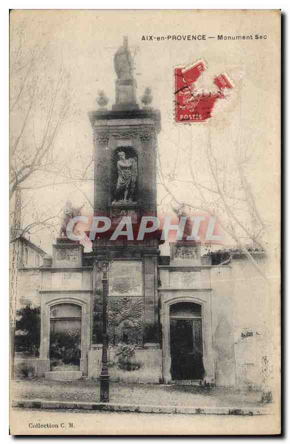 AIX-en-PROVENCE — Monument Sec — Collection C. M.