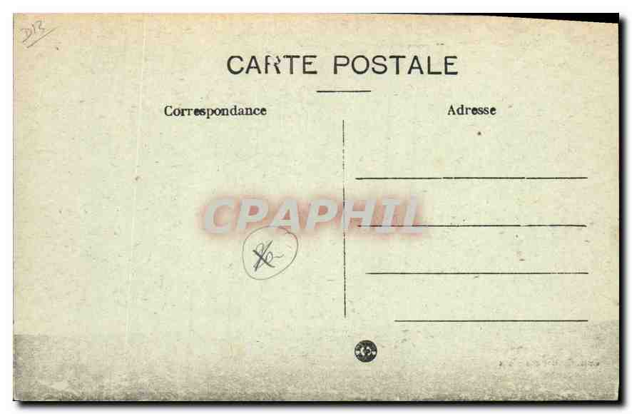 AIX-EN-PROVENCE — Innenansicht des Monument Sec — Verlag nicht sichtbar — Rückseite