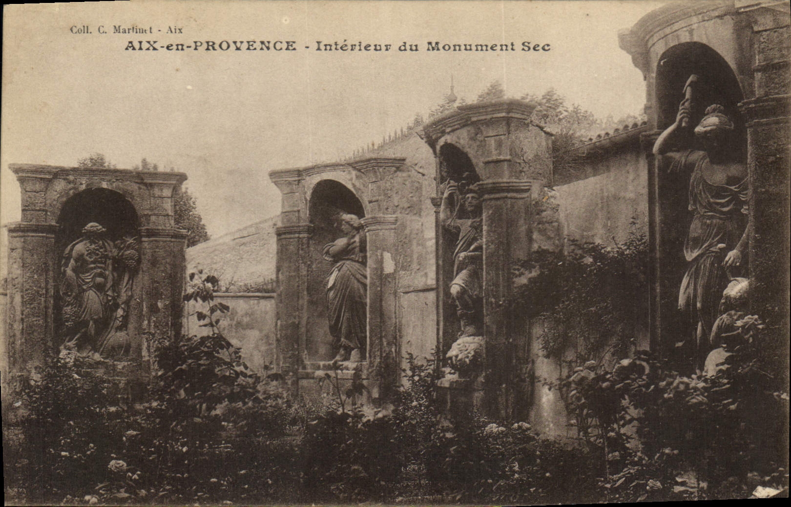 AIX-en-PROVENCE — Interior of the Monument Sec — Coll. C. Marlinet - Aix