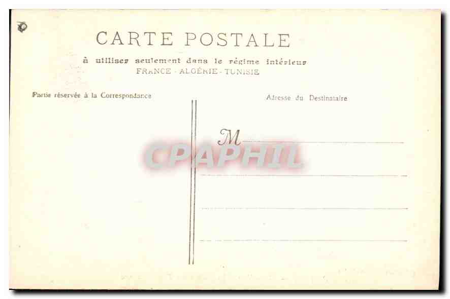 Aix-en-Provence — Vue d'Ensemble du Tombeau Sec — collection Jatuaussaud, n° 46 — Verso