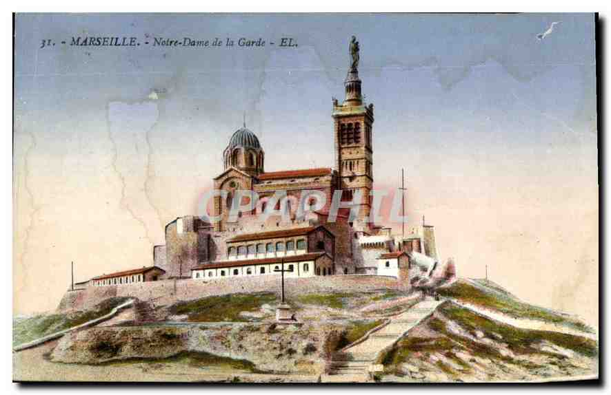 CPA Marseille Notre Dame de la Garde 