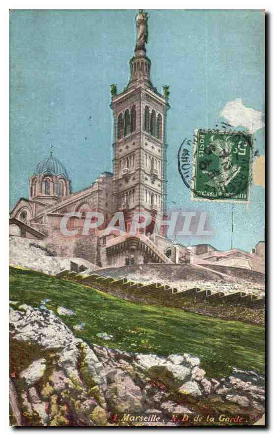 CPA Marseille ND de la Garde 