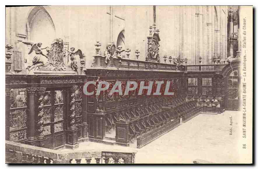 Saint-Maximin-la-Sainte-Baume — Kirche — Chorbank — Die Basilika