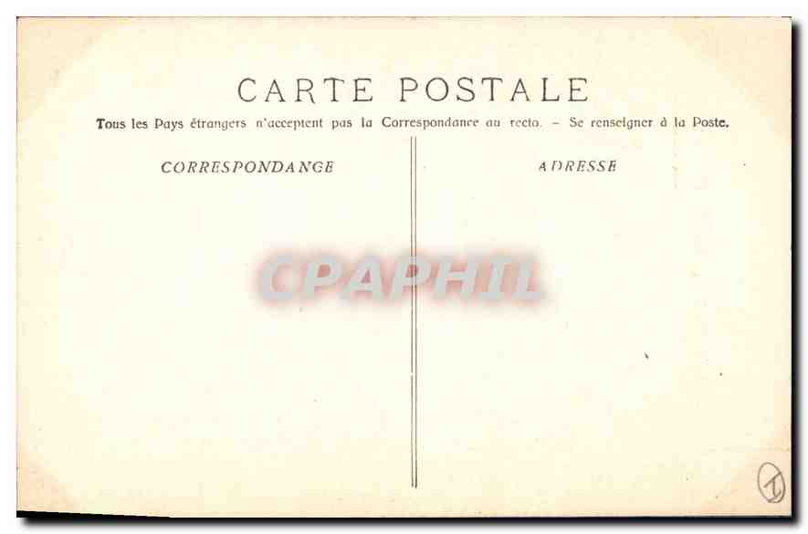 CPA Saint Maximin Porte laterale du Choeur  — Verso