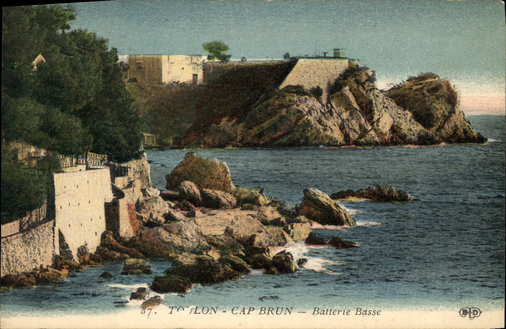 Toulon - Cap Brun — Batterie Basse — BD