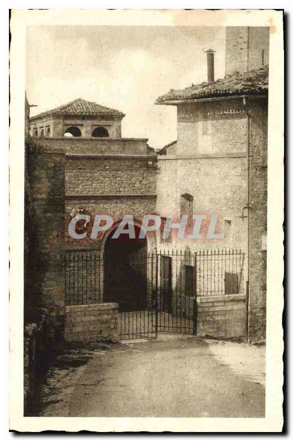 CPA Assisi Ingresso al Monasteri Benedettino oi S Giuseppe 