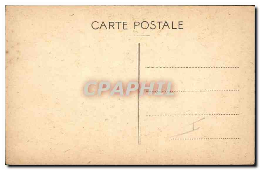 CPA Jardin — Rückseite