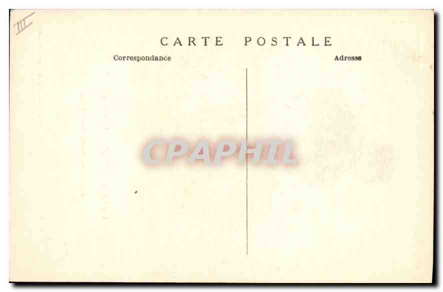 CPA Les homme l que qu chose de prope  — Verso