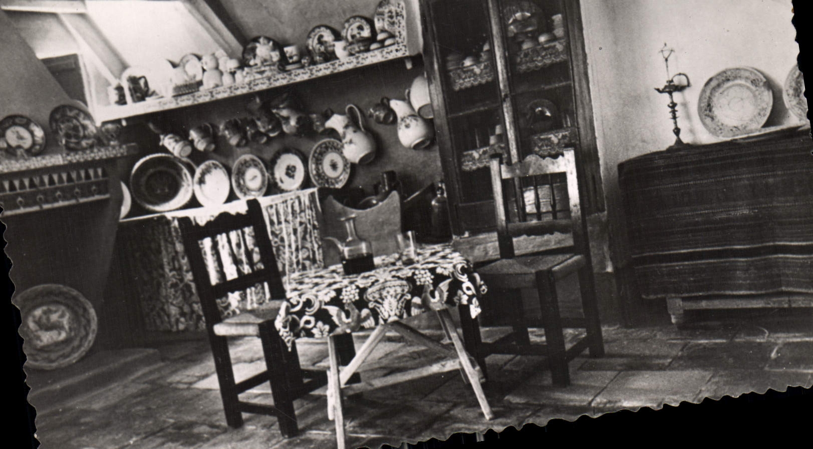 CPA Valencia Baracca de Montoliu Cocina 
