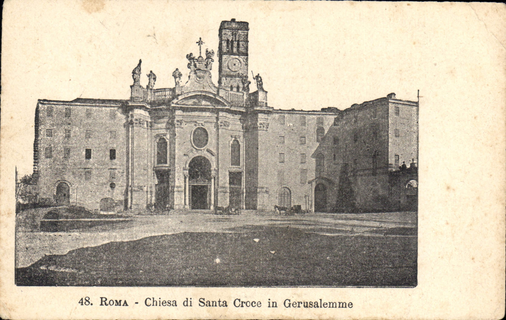 CPA Roma Chiesa di Santa Croce in Gerusalemme 