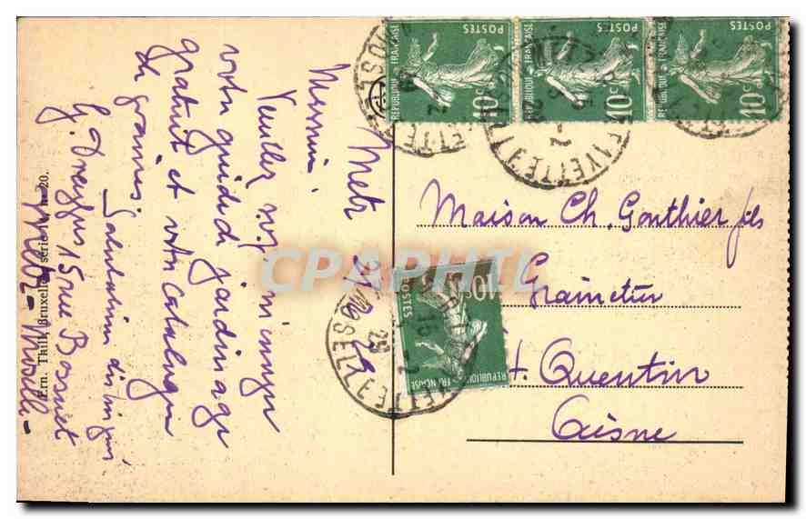 Ardenne-Houyet - Le Château Tour Léopold — Rückseite