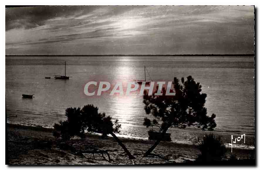 Arcachon (Gironde) — Der Hafen am Abend — Les Editions d'Art Martel