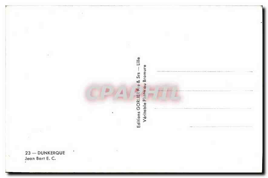 CPA Dunkerque  — Back