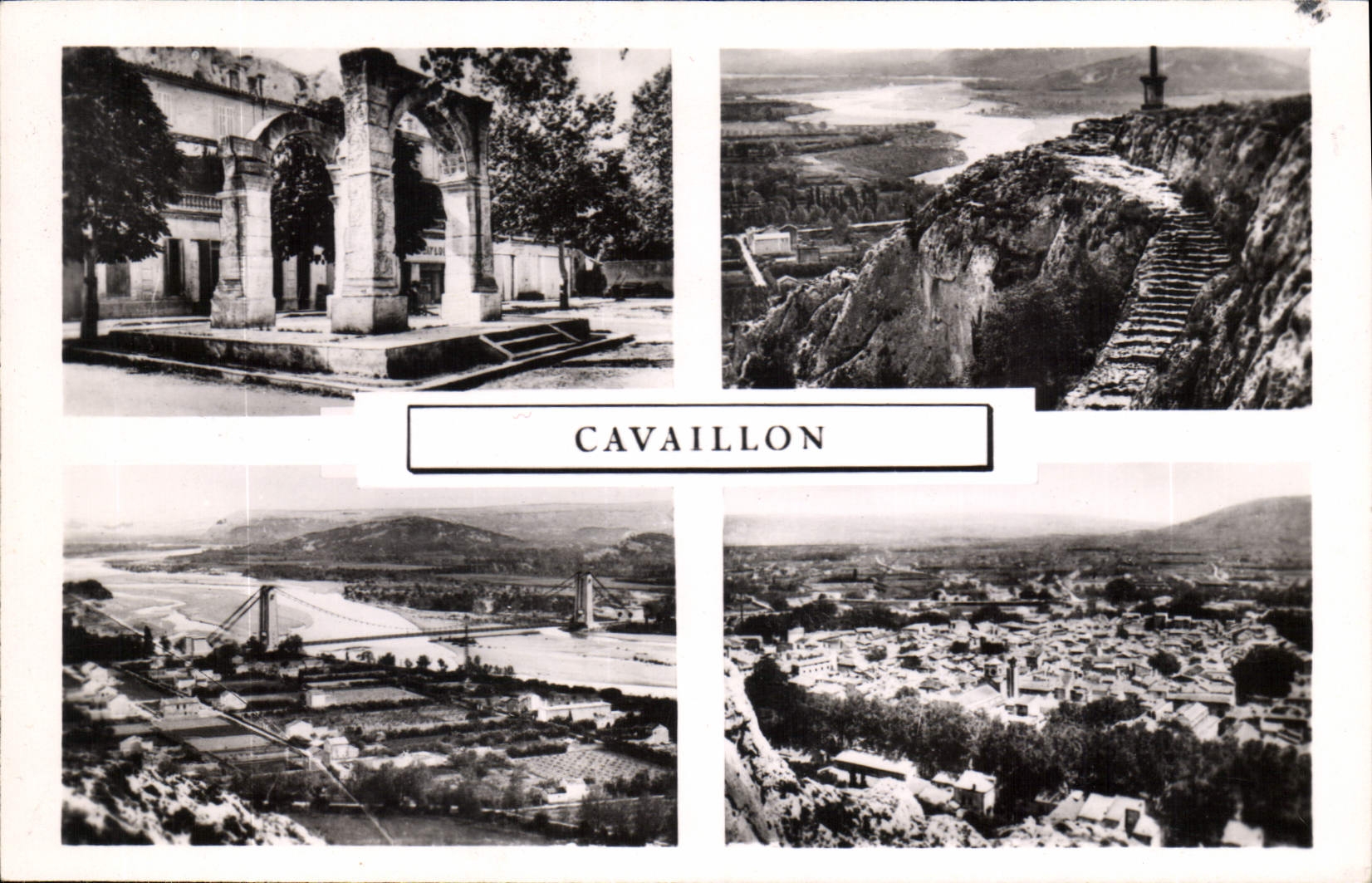 Cavaillon — vue panoramique et monuments — Édition GLEZET (n°46) - Voorkant