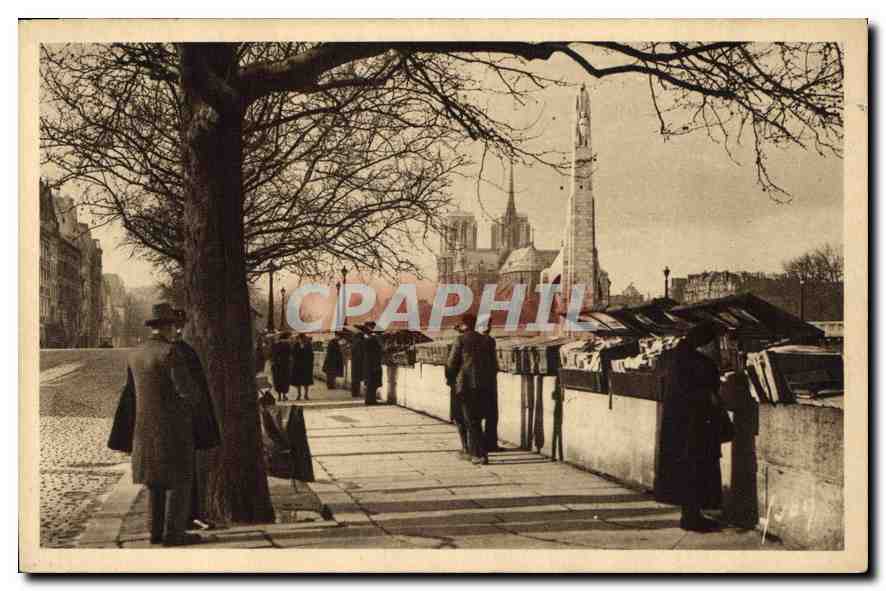 CPA Paris Le Quai de la Tournelle vers Notre Dame 