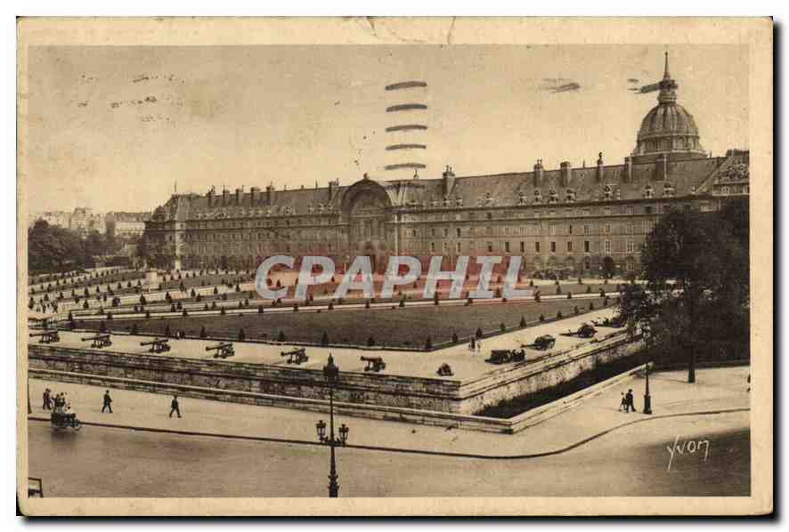 Paris — L'Hôtel des Invalides vu de l'Esplanade — Les Éditions d'Art YVON, n°301