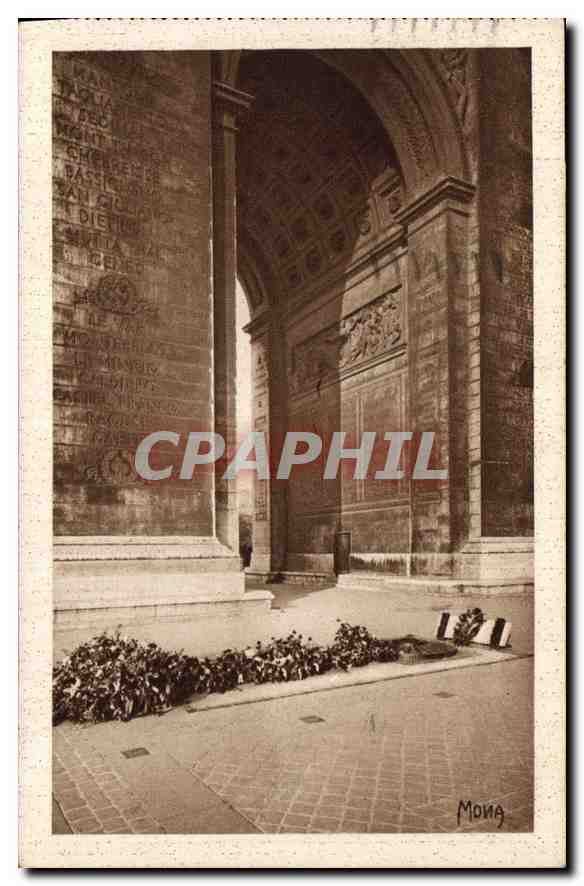 CPA Paris La Tombe du Soldat inconnu 