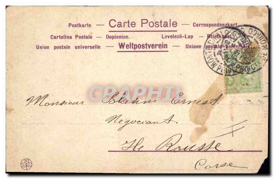 CPA Buona Pasqua  — Verso