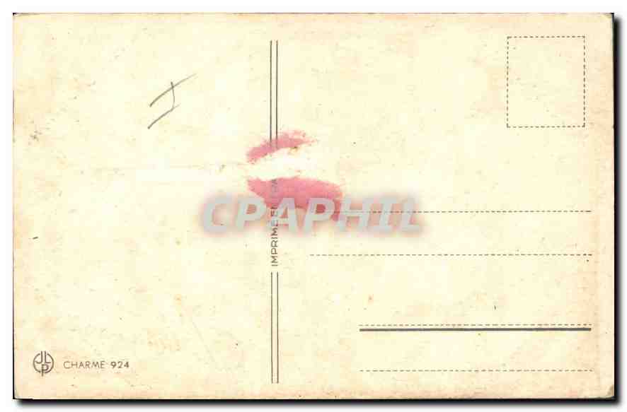 CPA Bonne Annee  — Verso