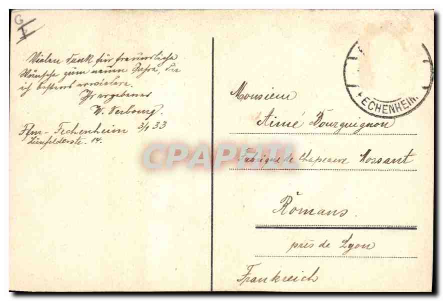 CPA Alle Stoffe und Garne aus Baumwolle  — Verso
