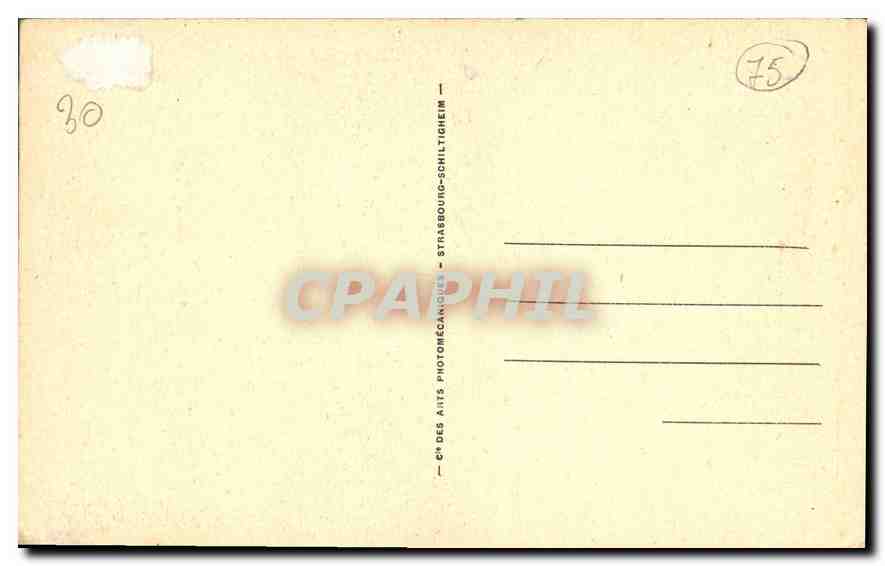 CPA Paris Bouquiniste et Notre Dame  — Verso
