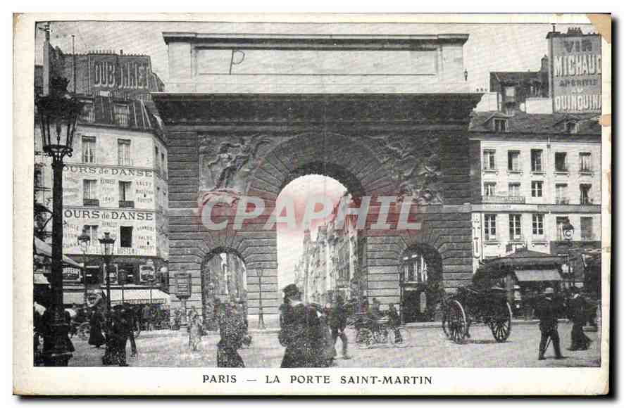 CPA Paris La Porte Saint Martin 