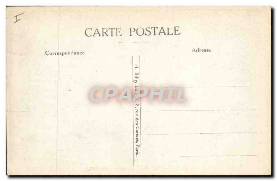 CPA Paris La Porte Saint Martin  — Rückseite
