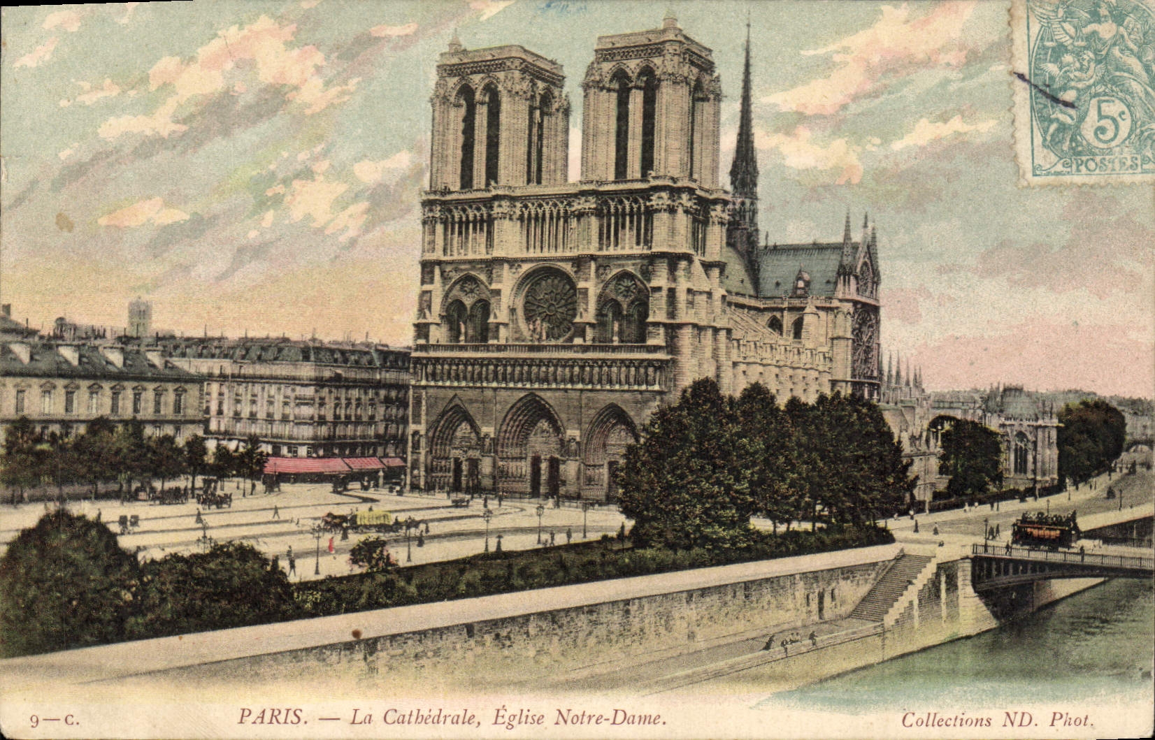 PARIS — La Cathédrale, Église Notre-Dame — Collections ND. Phot.