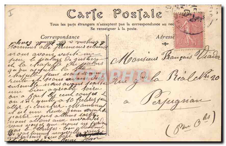 CPA Paris le Reliquaire de la Sainte Chapelle  — Verso