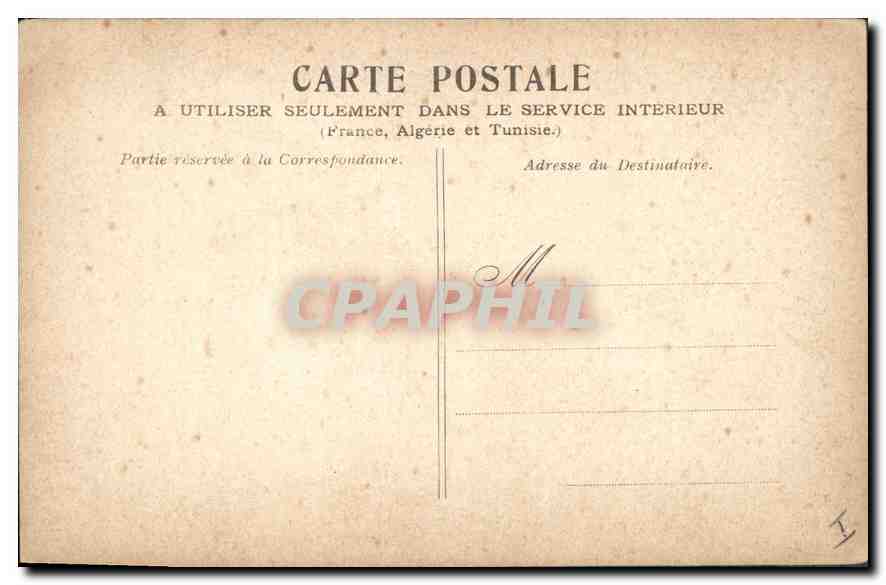 CPA Paris la Sainte Chapelle  — Rückseite