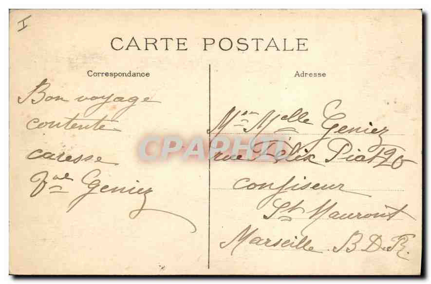 CPA Paris Eglise de la Madeleine Copie du Partheon d'Athenes Commenecee en 1764 achevee en 1843  — Verso