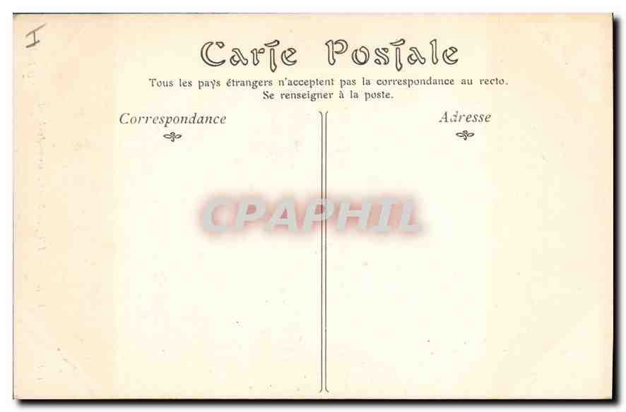 CPA Paris l'eglise Saint Etienne du Mont  — Rückseite