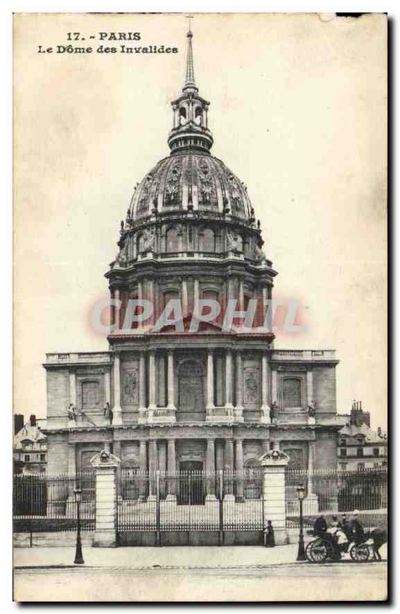 CPA Paris le Dome des Invalides 