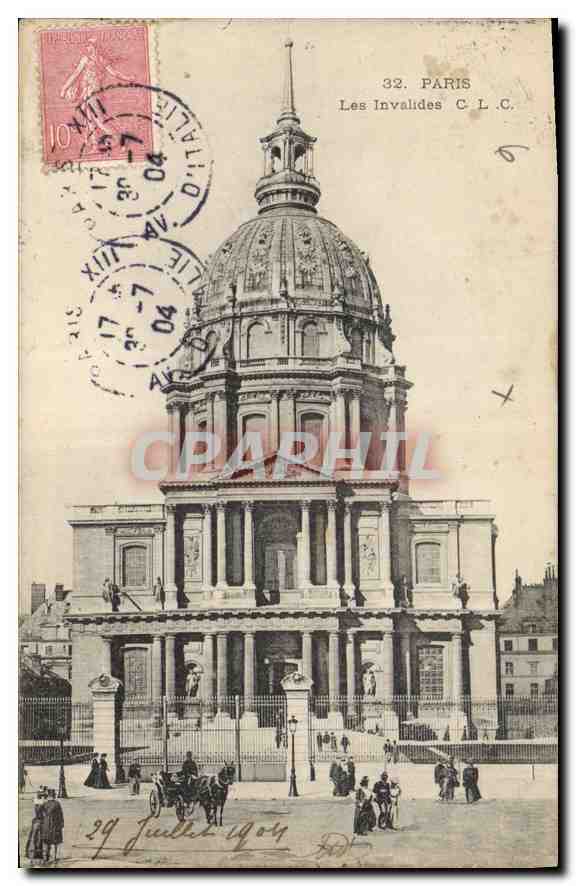 CPA Paris les Invalides 