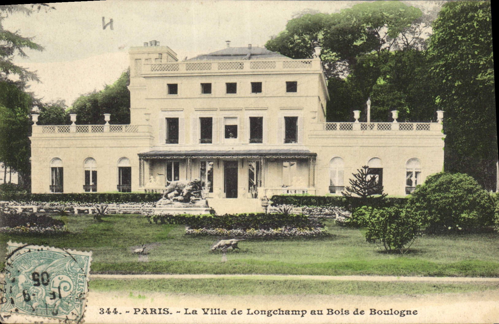 CPA Paris la Villa de Longchamps au Bois de Boulogne 